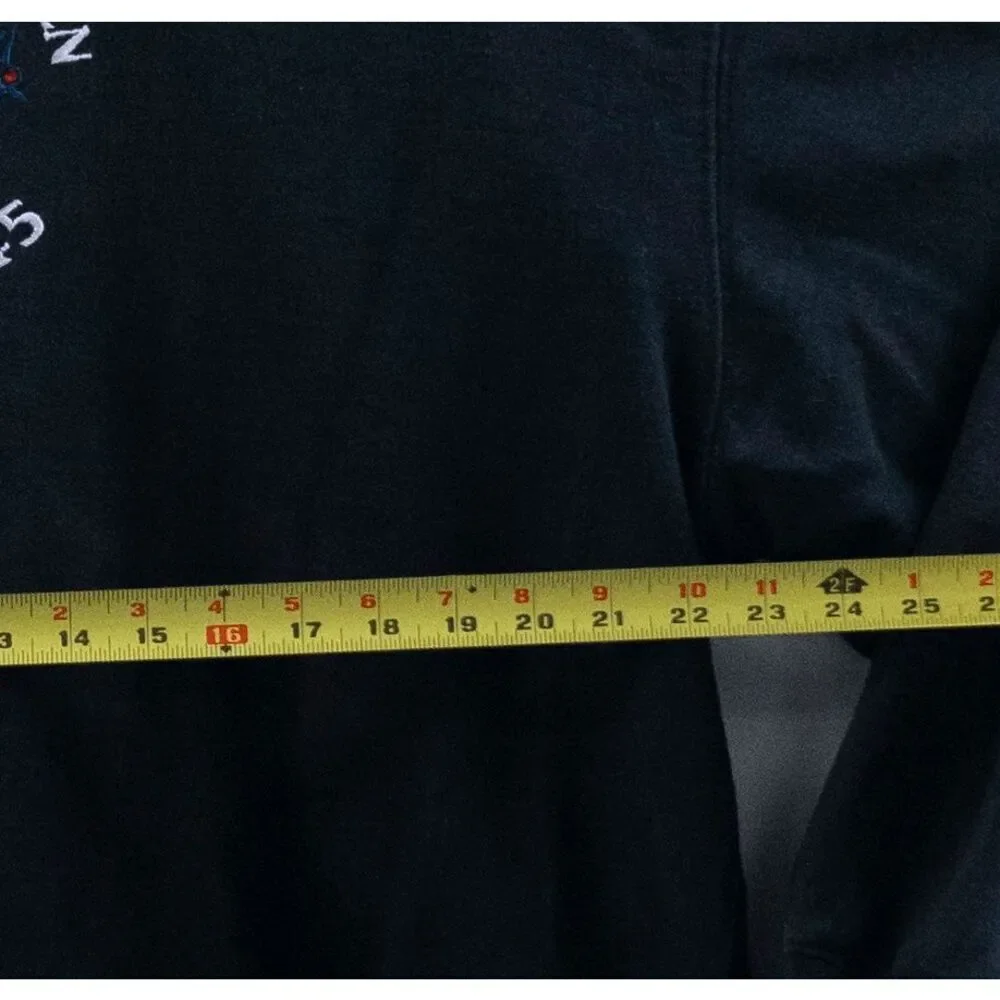 Vintage ProClub Tuskegee Airmen Embroidered Heavyweight Sweater Black 2XL - Picture 2 of 5